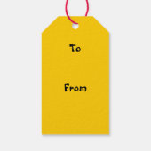 ワイン持ってきた！イエローギフトラベル ギフトタグ (裏面)