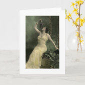 ワイン時代 カード (黄色い花)