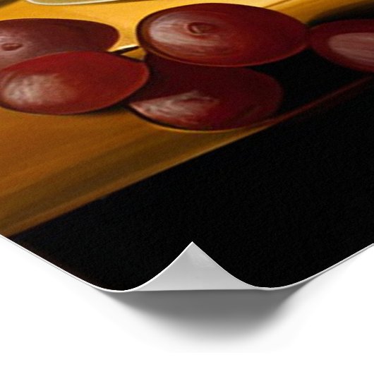 ワイン時計 ポスター (角)