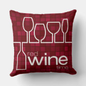 ワイン時間 クッション (裏面)
