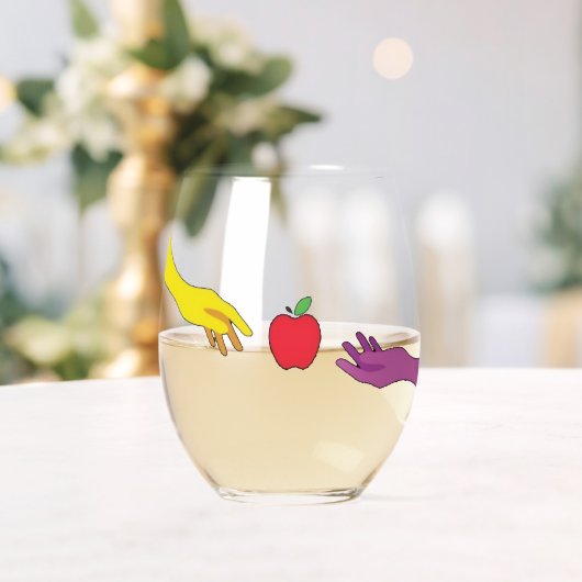 ワイン時間 ステムなしワイングラス (インサイチュ (ウェディング))