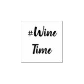 ワイン時間 ラバースタンプ (インプリント)