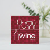 ワイン時間 招待状 (スタンド正面)