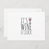 ワイン時 ポストカード (正面/裏面)