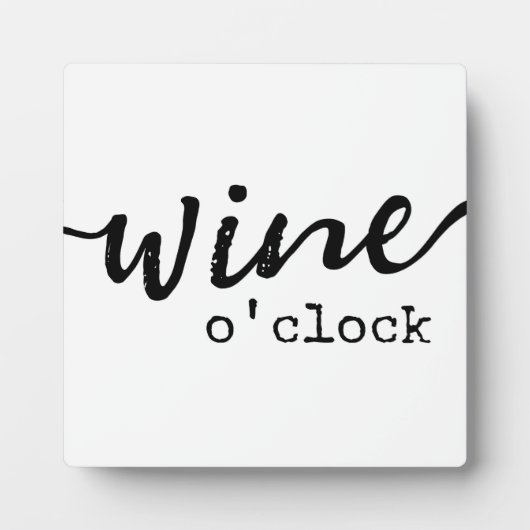 ワイン時 |ワインバーファームハウスサイン フォトプラーク (正面)