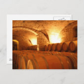 ワイン樽はがき ポストカード (正面/裏面)