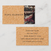 ワイン樽 | ぶどう | ボトル | コルク 名刺 (正面/裏面)