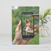 ワイン注ぎ35thバースデーパーティー 招待状 (スタンド正面)