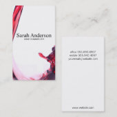 ワイン注ぎ |スプラッシュII 名刺 (正面/裏面)