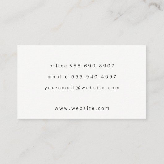 ワイン注ぎ 名刺 (裏面)