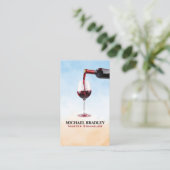 ワイン注ぎ | 味 名刺 (スタンド正面)