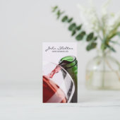 ワイン注ぎ |閉じる 名刺 (スタンド正面)