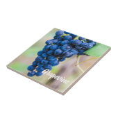 ワイン用ブドウつる植物及びブドウ栽培ギフト タイル (側面)