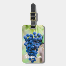 ワイン用ブドウつる植物及びブドウ栽培ギフト ラゲッジタグ
