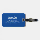 ワイン用ブドウつる植物及びブドウ栽培ギフト ラゲッジタグ (裏面横)