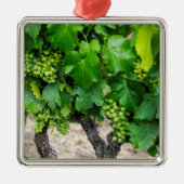 ワイン用ブドウ栽培(フランス) メタルオーナメント (正面)