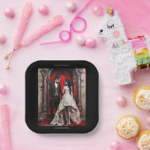 ワイン用化粧箱 ペーパープレート (パーティー)