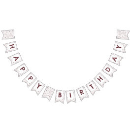 ワイン紙吹雪水の色ドット束フラグ バンティングフラッグ