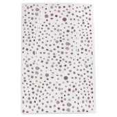 ワイン紙吹雪水カラードット抱き枕 ミディアムペーパーバッグ (正面)