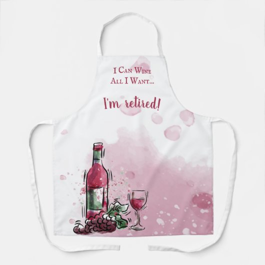 ワイン素晴らしのエプロンのように エプロン (正面)