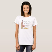 ワイン素晴らしの時代のように Tシャツ (正面フル)