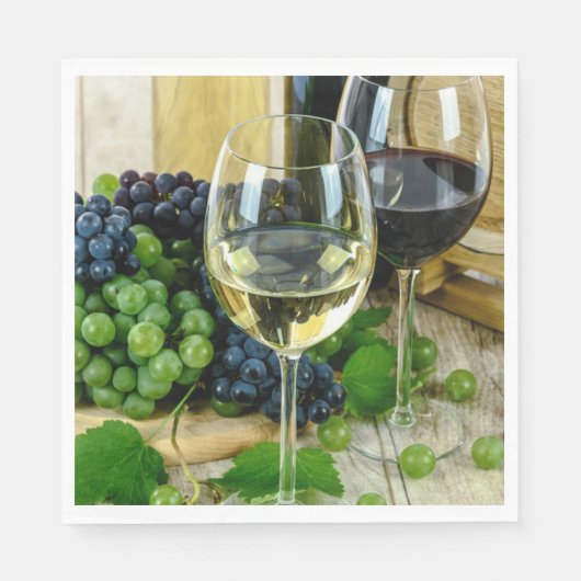 ワイン素晴らしは熟成 スタンダードランチョンナプキン (正面)