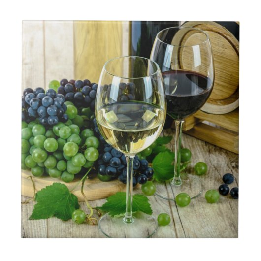 ワイン素晴らしは熟成 タイル (正面)