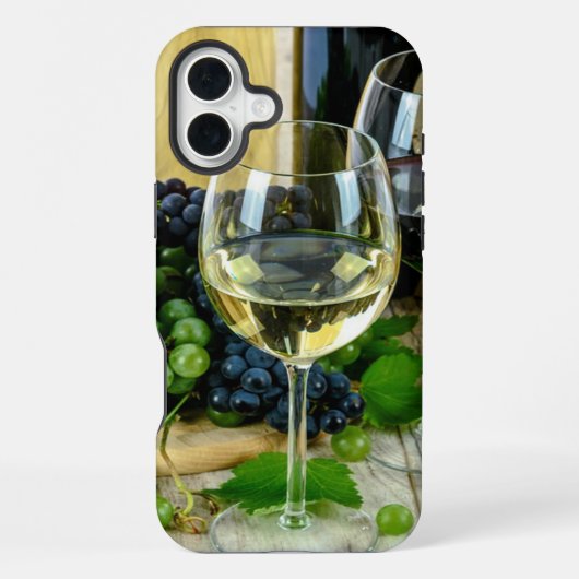 ワイン素晴らしは熟成 iPhoneケース (裏面)