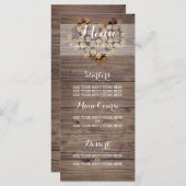 ワイン素朴コルクメニュー メニュー (正面/裏面)