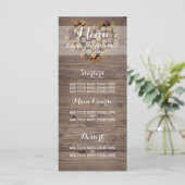 ワイン素朴コルクメニュー メニュー (スタンド正面)