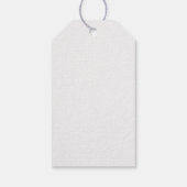 ワイン絵を描とアートをテーマにしたパーティーの好意を飲み飲む ギフトタグ (裏面)