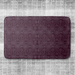 ワイン繊維織物のタコの種パターン（の模様が）ある バスマット