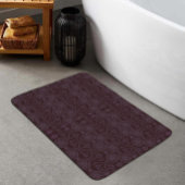 ワイン繊維織物のタコの種パターン（の模様が）ある バスマット