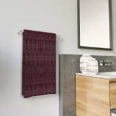 ワイン繊維織物のタコの種パターン（の模様が）ある ビーチタオル