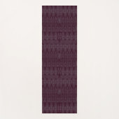 ワイン繊維織物のタコの種パターン(の模様が)ある ヨガマット (正面)