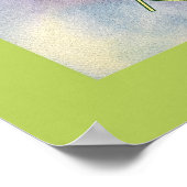 ワイン葡萄のリースポスター ポスター (角)