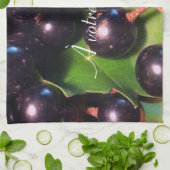 ワイン葡萄 キッチンタオル (折り畳み)