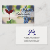 ワイン葡萄 | ワインバレル | ぶどうオンつる植物 名刺 (正面/裏面)