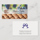 ワイン葡萄 | ワインバレル | コルクス 名刺 (正面/裏面)