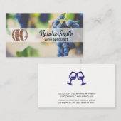 ワイン葡萄 | ワインバレル 名刺 (正面/裏面)