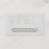 ワイン葡萄 | ワイン | 大理石 名刺 (裏面)