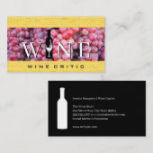 ワイン葡萄 | ヴィネヤードエステート 名刺 (正面/裏面)