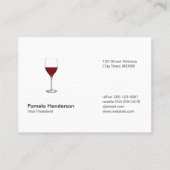 ワイン葡萄 名刺 (裏面)