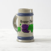 ワイン記念日ステイン第31 ビールジョッキ (正面左)