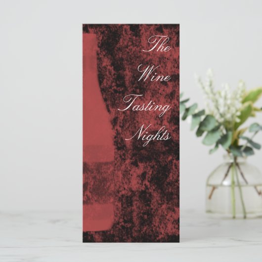 ワイン試飲の招待カード (スタンド正面)