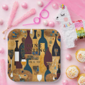 ワイン試飲イベント ペーパープレート (パーティー)