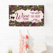 ワイン試飲パーティーイベントバナー 横断幕 (インサイチュ)
