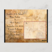 ワイン試飲会のお金 ポストカード (裏面)