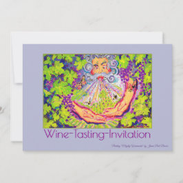 ワイン試飲招待状「マイティ・ワインメーカー」