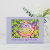 ワイン試飲招待状「マイティ・ワインメーカー」 (スタンド正面)